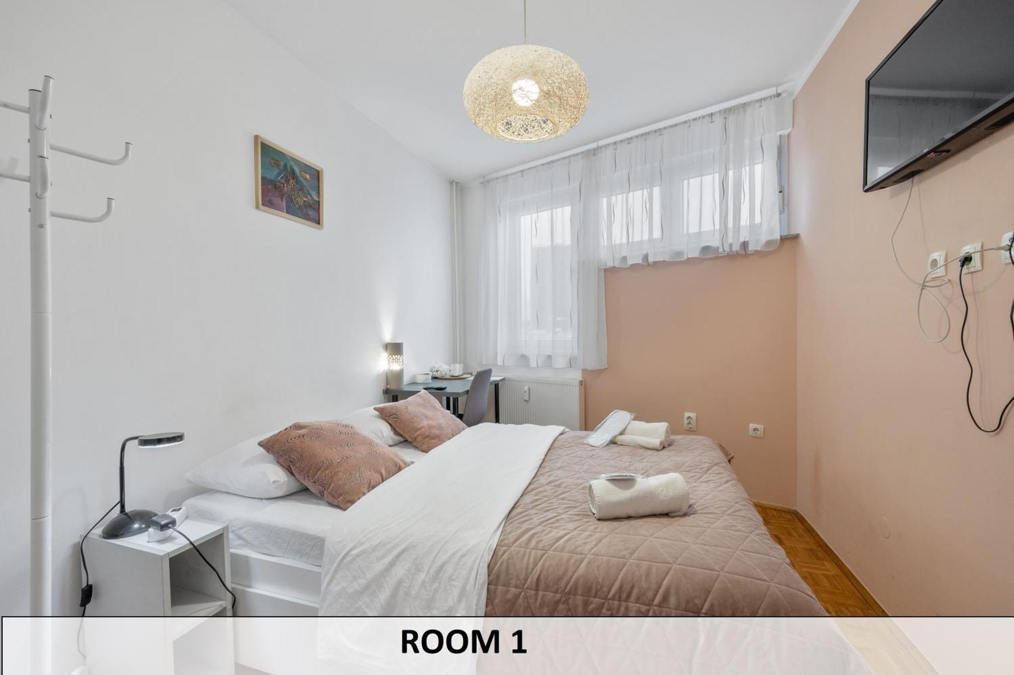 Apartman I Sobe Sofi With Common Kitchen Bathroom And Toilet Загреб Екстериор снимка